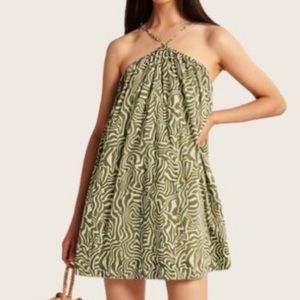 Abercrombie & Fitch Floaty Trapeze Mini Dress- never worn- sold out